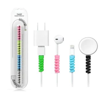 Highly Flexible Silicone Cable Protector(4 pcs)